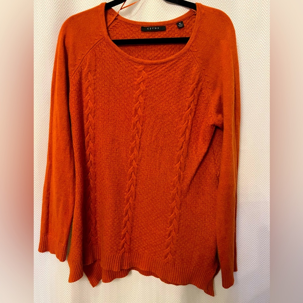 Orange Cyrus Sweater M Women’s
